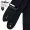 Alice Guitar Strap, guitar strap, cotton, artificial leather With a black guitar rope model A040-SS1 + free guitar free