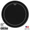 Remo® Pinstripe Ebony หนังกลองเบส 22 นิ้ว แบบน้ำมันดำ 2 ชั้น รุ่น ES-1622-PS ** Made in USA **
