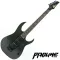 Proline PE2000 Electric guitar Strat 24 Freat Black Black, HSS, HSS, Pickup ** Foy Rose **