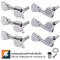 Paramount J04 CHROME, a good acoustic guitar knob installed 2 elephants, Tuning Machine Head for Acoustic Guitar + Free Knot ** Made in Korea **