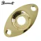 PARAMOUNT HJ002 Guru Jack Close Output Jack Guitar Plate Socket / Oval Shape