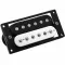 Belcat Open Hum Guitar Pickup Neck Position, Alnico, สีขาว/ดำ รุ่น BH-23A-N-Z