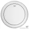 Remo® Encore, TOM 12 ", 2-layer clear oil model, Pinstripe Clear EN-0312 -ps ** Made in Taiwan **