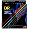 DR Strings, a glow guitar line number 9, Rainbow coating, NMCE-9 Light, 9-42 ** Made in USA **