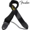 Fender® Strap Black Poly สายสะพายกีตาร์ไฟฟ้า / สายสะพายกีตาร์โปร่ง 2 นิ้ว Yellow มีตราโลโก้ Fender ของแท้ 100%