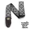 ERNIE BALL® สายสะพายกีตาร์ 3in1 ลวดลายศิลปะ สำหรับกีตาร์โปร่ง/กีตาร์ไฟฟ้า/กีตาร์เบส รุ่น Classic Jacquard Tribal Silver ** Made in USA**