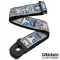 D'Addario® Planet Waves สายสะพายกีตาร์ ปลายสายมีระบบล็อคพิเศษ กว้าง 2 นิ้ว Planet Lock Guitar Strap Tiki ** Made in Canada **