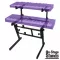 On Stage® KS7365EJ 2 -layer keyboard stand, width and height, Folding Z Keyboard Stand W/ 2nd Tier