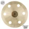 CENTENT XTT-17Z unfolding 17 inch plaster, 6 holes, Ozone cymbal, B20 XTT BLACK TIGER series, made of copper mixed bronze alloy.