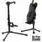On Stage® GS7140 Electric guitar stand Base guitar stand With a high-rise shoulder lock 30-41 cm. Push-Down Spring-up locking elect