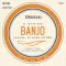 D'Addario® EJ61 Banjo String สายแบนโจ เบอร์ 10 แบบ Nickel-Plated Steel Medium, 10 - 23 ** Made in USA **