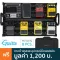 GUITTO Pedal Board effect can be put up to 8, medium size, GPB-02B + free, free with a bag & an attraction device.