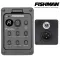 Fishman® Presys+ ปิ๊กอัพกีตาร์โปร่ง แบบติดตั้งด้านข้าง มีช่องเสียบแจ็ค 1/4  และช่องแจ็ค XLR รุ่น PSY-FAA-VAA Presys Plu