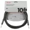 Fender® 3-meter straight jackpots/straight head model Pro Series 3M/10FT Instrument Cable/StraigHT-Straight, Guitar
