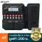 Zoom G1X Four Multi -Effect With a rhythm of the LOOP drums, 30 seconds, Multi Guitar Effects Pedal, Guitar effect + free charcoal