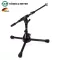 K&M® 25950 Microphone Stand »RIEN« Mike legs, drums, bass, stand, microphone, microphone, adjustable, 42.5 - 72.5 cm, foldable. Model 2595