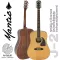 Mantic J-2, airy guitar 41 inches, authentic wood, all solid, authentic front, Engelmann Spruce, side wood/back wood Hokkani