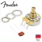 Fender® Electric guitar / Switch 500K Split Shaft Potentiometer Volume or Tone Model 0990834000 ** Made in Taiwan **