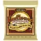 ERNIE BALL® Classic Earthwood Clear Strap, Clear Nylon, Gold Head Wire. 028 - .042 / Folk Nylon, Clear & Gold Ball End ** Made in USA **