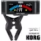 Korg® AW-LT100V VIOLIN TUNER, a violin cable, good color display, violin cable / Viola + free set.