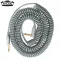 VOX® VCC Vintage Coiled Cable สายแจ็คกีตาร์ ยาว 9 เมตร แบบขด หัวตรง / หัวงอ + แถมฟรีถุงผ้า