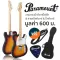 Paramount PE202 กีตาร์ไฟฟ้า ทรง Tele 22 เฟร็ต คอเมเปิ้ล ปิ๊กอัพผสม Telecaster Electric Guitar + แถมฟรีกระเป๋า & สายแจ็