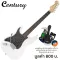 CENTURY CE-A384-LH, the left hand guitar, Strat 22 Freck, Beetle, Belt, Pickup, Electric guitar, left-handed person + free rocker &