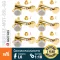GotoH® SGS510Z Locking Tuner MG-T S5-L6-GG Gold Guitar Biker Gold Lock Electric Locks S5 Zinc Gold-Left-S