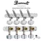 Paramount MH001 Mandolin knob, 8 metal materials with a screw -on -mandolin Machine Heads