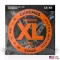 D'Addario® ECG26 สายกีตาร์ไฟฟ้า เบอร์ 13 วัสดุโลหะโครม XL Chrome Flat Wound ของแท้ 100% Medium, 13 - 56 ** Made in US