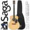 SAGA® SG700 41 inch GA GA GA, Top Solid Slide Square/Mahakani Wood, Coated Spa + Free Guitar & Capo & Set