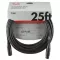 Fender® Pro Series Mike 7.5 meters XLR Male / XLR FMALE 8 mm. Genuine 25FT Microphone Cable.