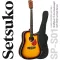Setsuko SP-S01, 41-inch SPROUT SERIES DREADNOUGHT, Laminate SPRUCE Wooden Wooden Card, Vintage Card TEADARPS + free guitar bag