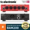 TC Electronic® BAM200 Bass Head Amplifier 200 watts Class D with Mosfet per D.I./ Ear headphones with switch.