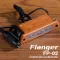 FLANGER FP-02 Acoustic Soundhole Pickup Pickle Guitar Sound type No need to penetrate the guitar Beautiful wooden body