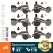 GotoH® SG381 Stardard 07-L3R3-in, guitar knob, airy, black guitar, Square head cover, Zinc Cosmo Black-Tuning Mach