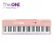 The One Color 61 Electric Key Board 61 Key 256, with 7 colors to the apps, both Android and iOS per Bluetooth/headphones + free