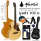 Mantic GT-1ACE 40 inch electric guitar OM shape There is a built -in cable set + free bag & kapo & pick &