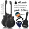 Mantic GT-1ACE Electric Guitar 40 inches OM shape, Angle Mandrus/Cherry Wood ** There is a built-in strap ** +