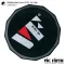 Vic Firth® VXPPVF12 Practice Pad แป้นซ้อมกลอง ขนาด 12 นิ้ว แบบซิลิโคน ลายโลโก้ Vic Firth ด้านล่างมีฐานกันลื่น พกพาสะดวก