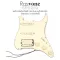 RASVONE SPG200 Piccard Electric Guitar Strat Pickup HSS ALNICO V Wiring Material with Strat PickGuard WITH WIRING / PICKUP PATTERN HSS