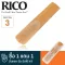 Rico™ ลิ้นแซกโซโฟน อัลโต้ เบอร์ 3 ลิ้นอัลโต้แซก เบอร์ 3, 3 Eb Alto Sax Reed ** ซื้อ 1 แถม 1 **
