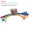 Kirlin® PAN6-243 0.2M Patch Cable สายพ่วงเอฟเฟค 6 เส้น หลากสี ยาว 20 ซม. Pack of 6