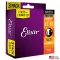 Elixir® Nanowb 16544, 1st value guitar line set, with 3 sets, airy, number 11, Phosphor Bronze, 3 Pack Custom Light, .011 - .052 **