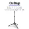 On Stage® SS7730B SPEAKER STAND, 3-legged metal base speaker stand, 111-203 cm.