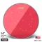 Evans ™ TT14HR Hydraulic Red Slam Drum Leather Tome Drum 14 "2 layers of clear oil, 7 mm thick + 7 mm Hydraulic Red Tom Drumhead ** Made in USA **
