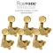 Rasvone MHA03R ลูกบิดกีตาร์โปร่ง 6 ตัว สำหรับติดตั้งฝั่งขวา หัวกลม  - Acoustic Machine Heads for Right Tuning Pegs Pack