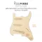 Rasvone SPG100 ปิ๊กการ์ดกีตาร์ไฟฟ้า ทรง Strat ปิ๊กอัพ SSS วัสดุ Alnico V เดินสายวงจรพร้อมติดตั้ง  Strat Pickguard with Wiring / Pickup Pattern  3x S