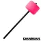 Danmar® Black stalks, model 206ck Bass Drum Peal Beater ** Made in USA **
