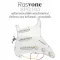 Rasvone SPG103 ปิ๊กการ์ดกีตาร์ไฟฟ้า ทรง Strat ปิ๊กอัพ SSS เดินสายวงจรพร้อมติดตั้ง  Strat Pickguard with Wiring / Pickup Pattern  3x Single Coil